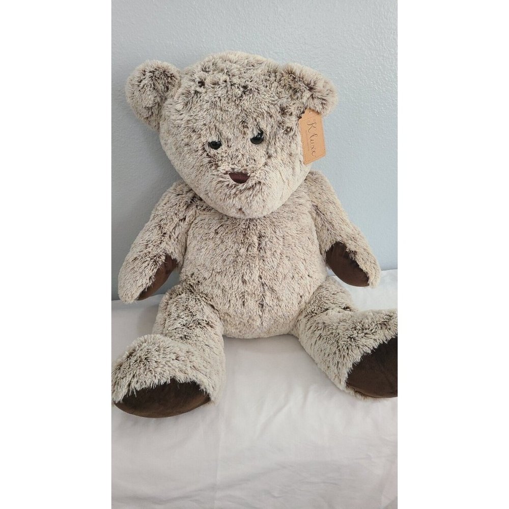 Stuffed Plush Toy Teddy Bear Carnival Prize w/Tag K'luxe Kelly Toys 25"